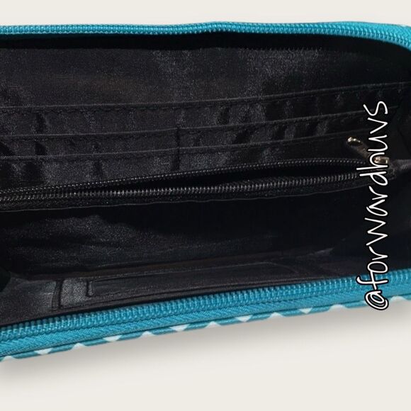 Pink Flamingo Ladies Wallet with Zipped Coin Pouch - Picture 7 of 10